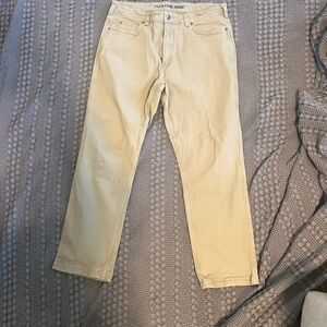 Duluth Trading Co Men's “ Flex Firehose” Khaki Jeans